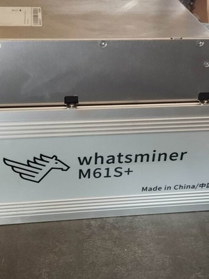 Whatsminer M61S+ like new with 11 months warranty