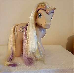 Hasbro My Little Pony MLP G3 Fluttershy Lilac 2002 With Head Accessory