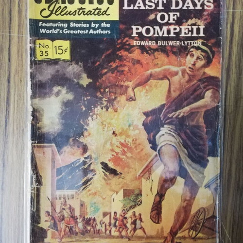 Classics Illustrated The Last Days Of Pompeii comic used