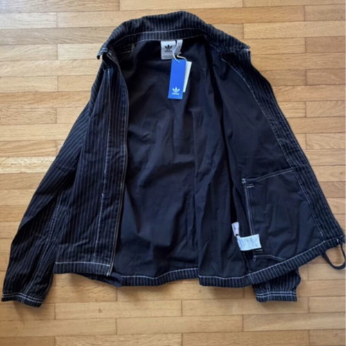 Adidas Wabash Nylon Coach Jacket, black, size M