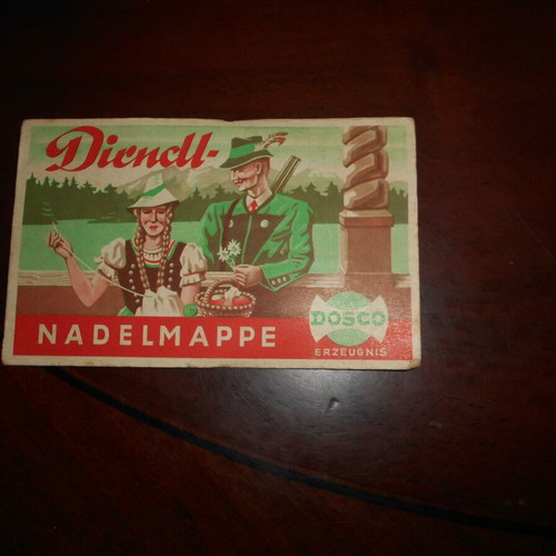 Needles and cord from Czechoslovakia used