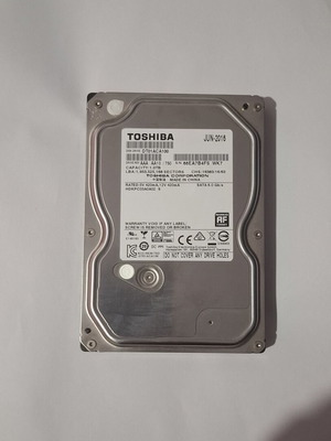 Σκληρός δίσκος PC Toshiba 1TB SATA III 7200RPM σαν καινούργιο