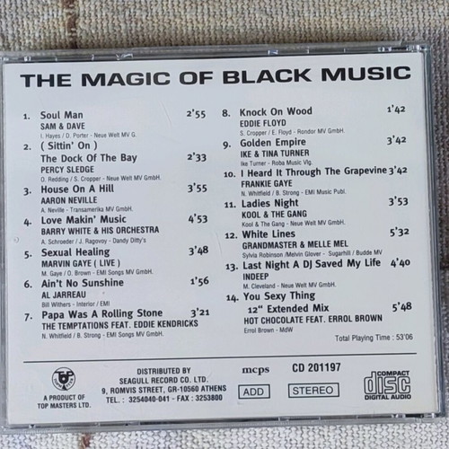 The Magic Of Black Music CD used