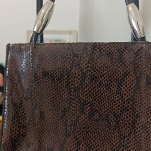 Handbag like new, brown