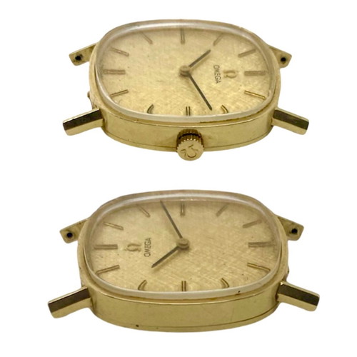 Omega winding watch gold 14 karat used