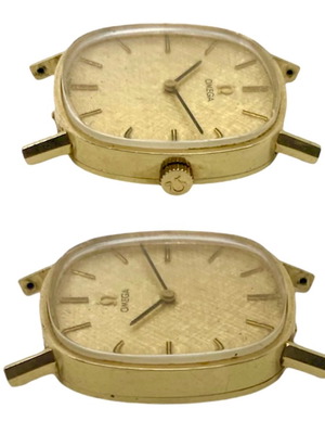 Omega winding watch gold 14 karat used