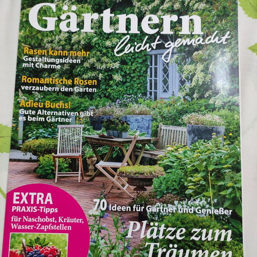 Garden Magazine in German like new