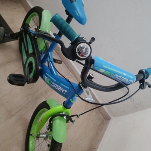 Children's city bike like new, blue