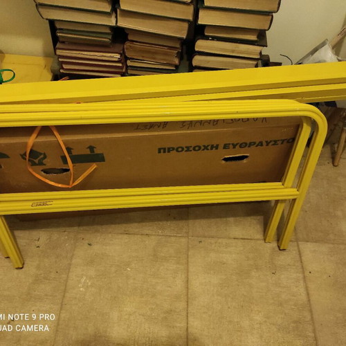 Metal single bed like new