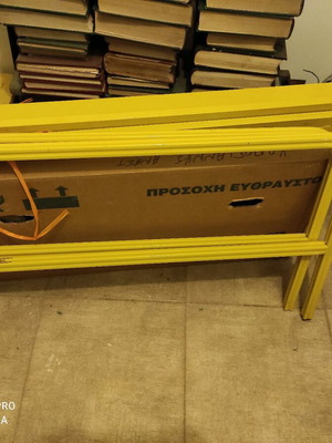 Metal single bed like new