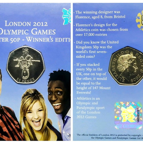 Collectible rare coin London 2012
