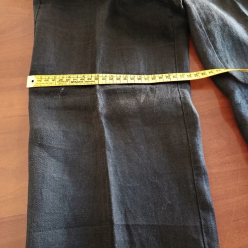 Zara linen pants small black like new