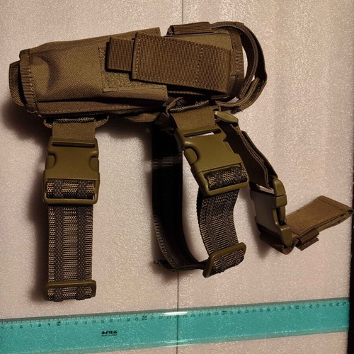 GFC Tactical thigh holster with magazine pouch like new