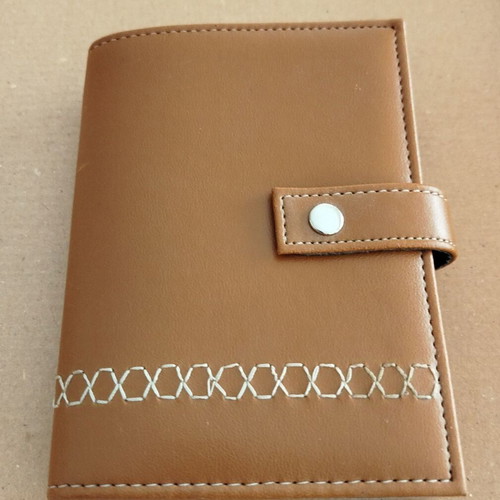 Personal agenda new, brown color, 15 centimeters