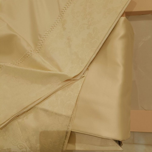 Bridal set quilt and cotton satin sheets new