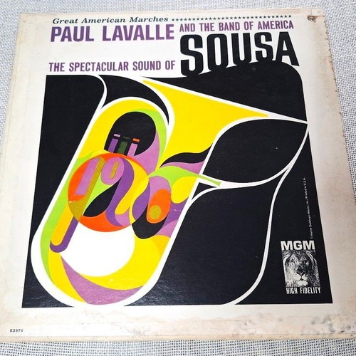 Paul Lavalle And The Band Of America The Spectacular Sound Of Sousa LP used