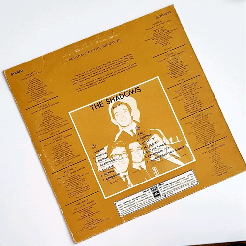 The Shadows vinyl record used, first release 1973