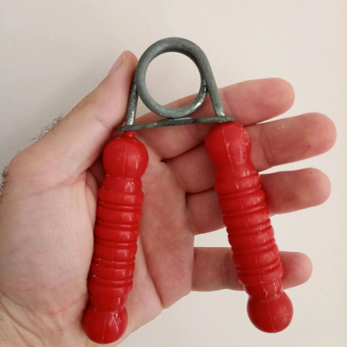 Vintage handgrip used, functional, with box