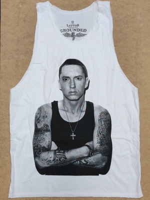 Eminem Sleeveless Tank Top New Size XL Cotton
