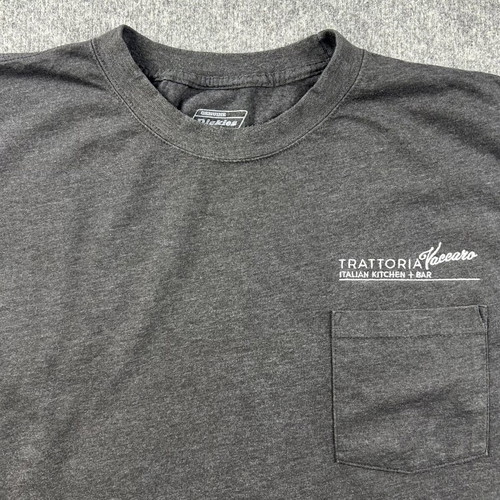 Dickies T-shirt Large charcoal embroidered Trattoria Peccaro