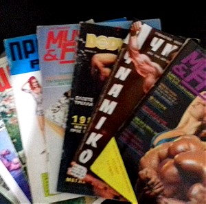 7 περιοδικά Body Building δεκαετίας'80 Bodybuilding,Muscle & Fitness, Δυναμικό,Δυναμικά Σπορ,Αθλητής
