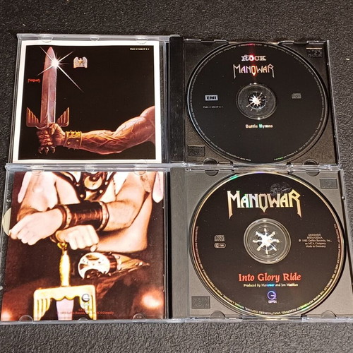 Manowar Complete Discography 11 CDs Used, Heavy Metal