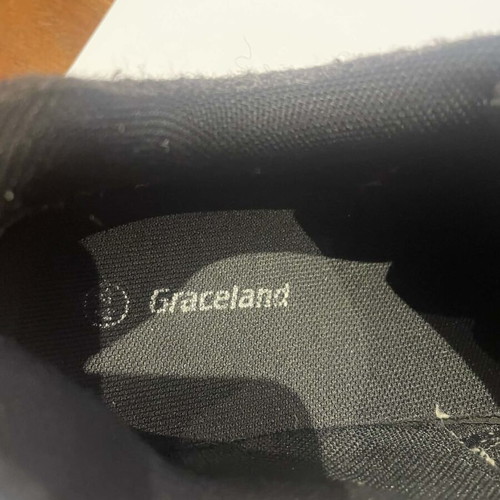 Graceland men's hiking shoes size 44 used, black-white