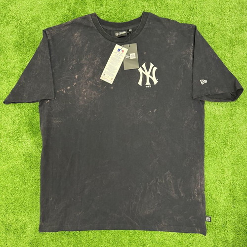 New Era men's t-shirt new, 100% cotton, size 2XL, black and gray