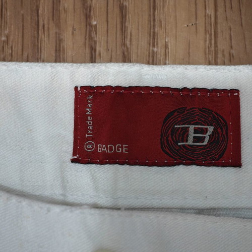 Badge White Men's Pants like new, size M