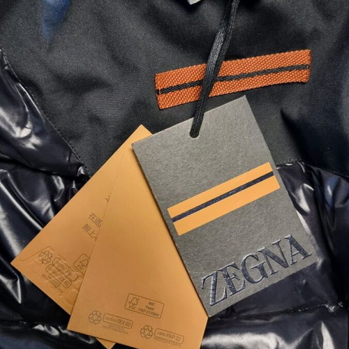 Zegna Coat Jacket Soft Shell new, size 54, blue