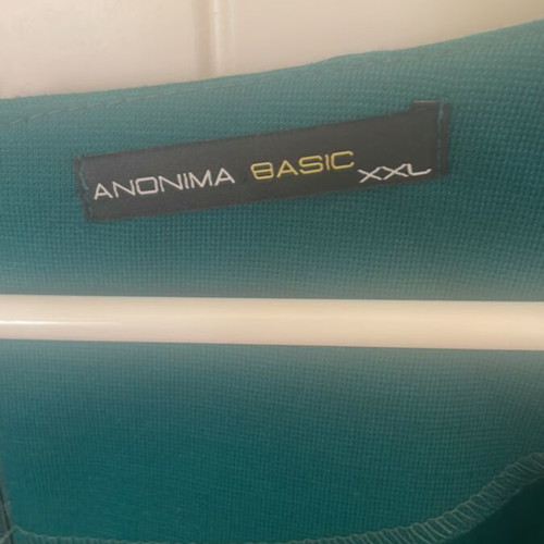 Dress turquoise like new, unworn, size XXL