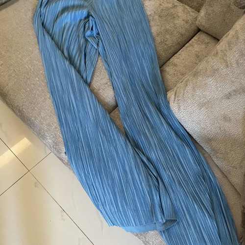 Stradivarius Pants like new, size S 36 8, blue