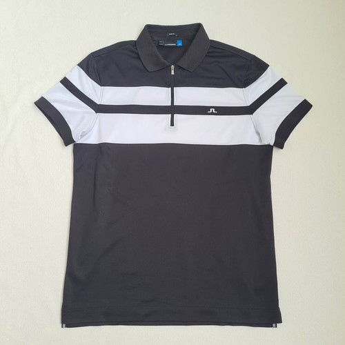 J Lindeberg men's golf polo shirt size M slim fit like new