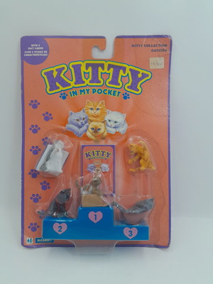 Σετ Γατάκια Kitty in my Pocket καινούργιο, Hasbro, δεκαετία '90
