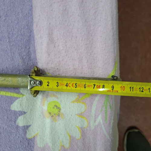 Spit with star for chain mechanism, new, 1,600mm
