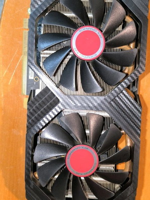 XFX Rx 580 8GB used GDDR5 graphics card