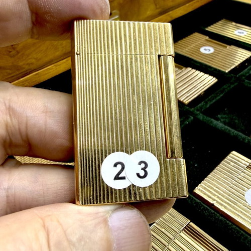 DuPont N23 Slim Gold Lighter like new