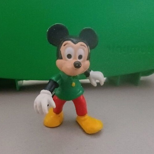 Mickey small figure used, genuine, 70s Disney