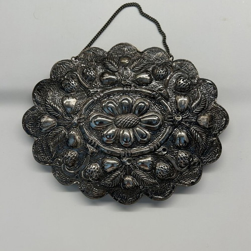 Ottoman Silver Wedding Mirror 900 Like New Decorative
