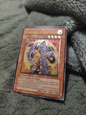 Crusader of Endymion card used, Ultimate rare
