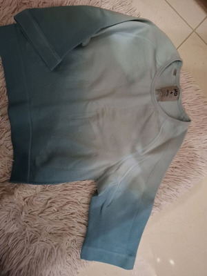 My Protein blue gym top like new, size M