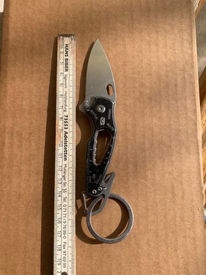 True Utility multitool knife used