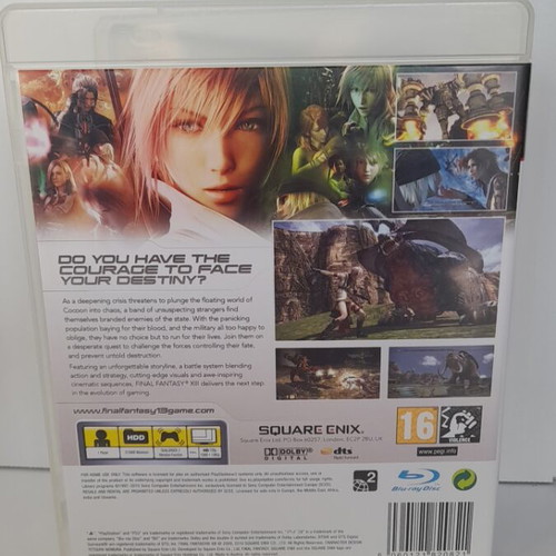 Final Fantasy XIII PS3 like new, complete with booklet, English edition