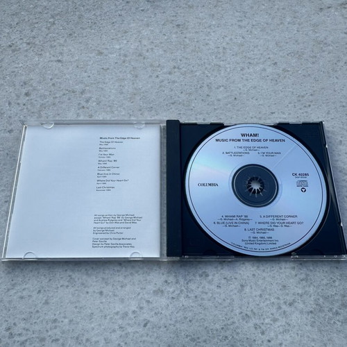 Wham! Music From The Edge Of Heaven CD like new, pop