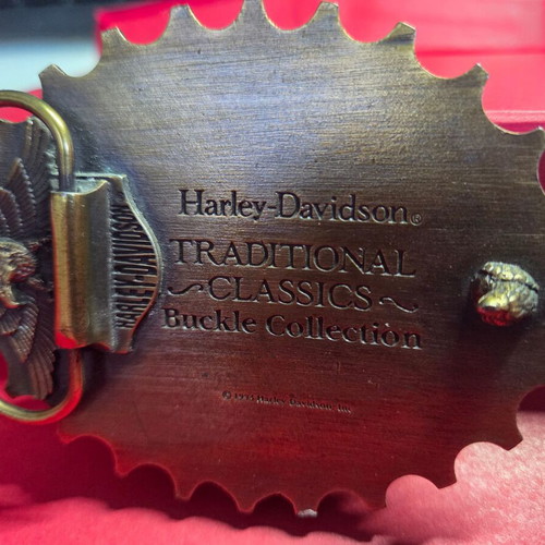 Harley Davidson Traditional Classics Buckle Collection vintage 1993, new