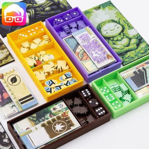 Bitoku Insert Board Game Organizer new, fits sleeved cards