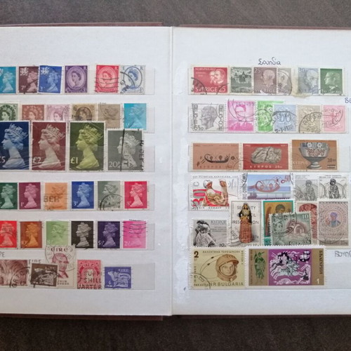 European Stamp Collection used with Thematic Series