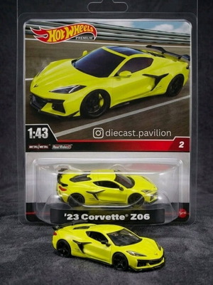 Hot Wheels Premium Chevrolet Corvette Z06 νέο μοντέλο 1:43