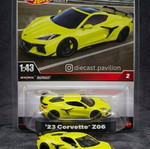 Hot Wheels Premium Chevrolet Corvette Z06 νέο μοντέλο 1:43