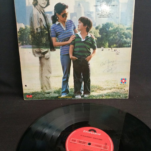 Yoko Ono It's Alright vinyl used, rock